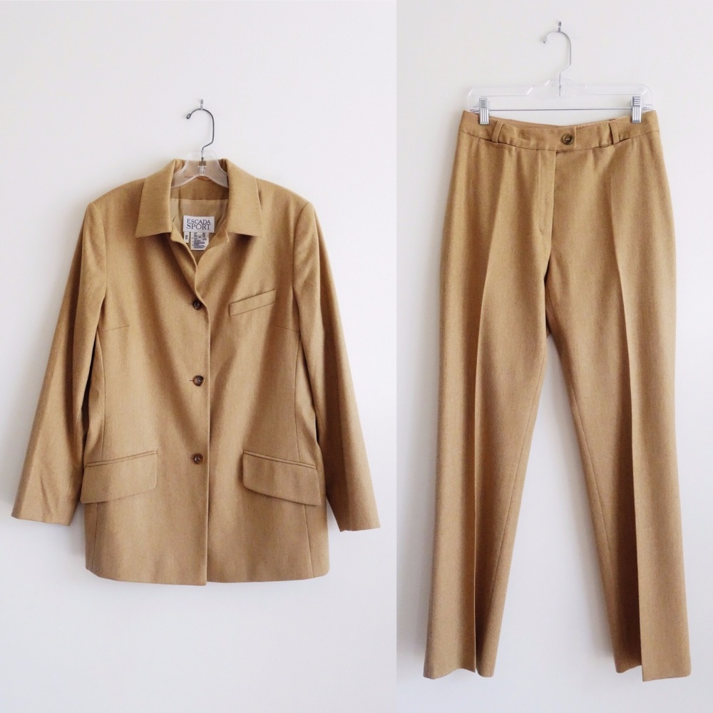 ❣️❣️Escada Sport Cream Beige Wool sz 40 perfect condition